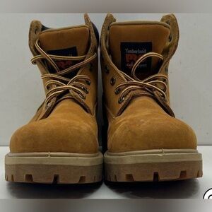 Timberland PRO Men's 8.5 M Direct Attach 6” Soft Toe Waterproof Lace Up Boots